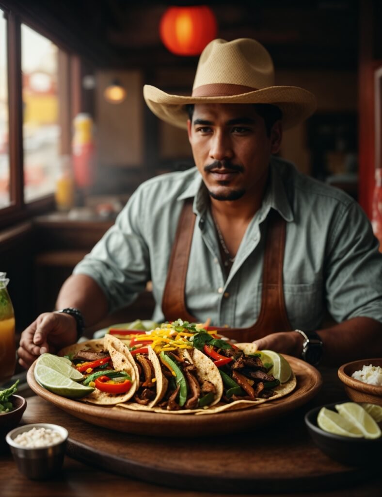 Fajitas Tex-Mex Autênticas: Sabor da Fronteira EUA-México!